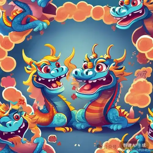  ai绘画工具画画小白也能做出龙年表情包