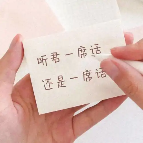  废话文学表情包丨听君一席话,如听一席话