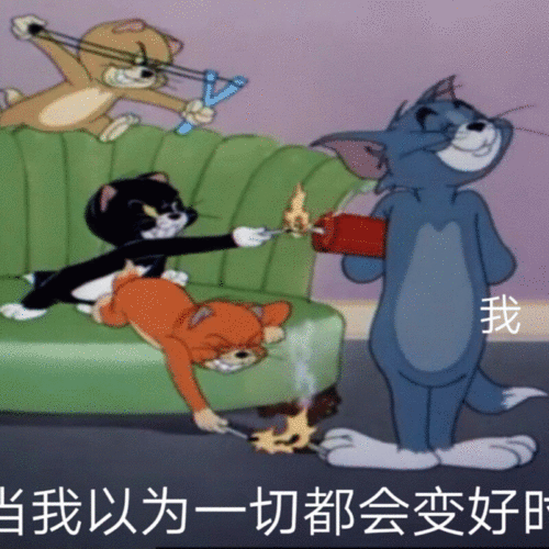  好玩的猫和老鼠表情包合集接下来是不是要骂我了我做错了什么