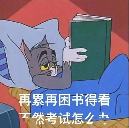  大学生期末考试复习图鉴