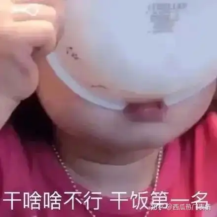 干饭的表情包图片