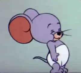 捂脚表情包猫和老鼠