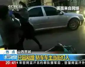 踹人的表情包宝马女