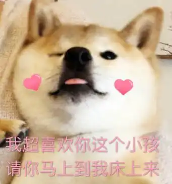  撩汉表情包我心爱的狗东西在吗