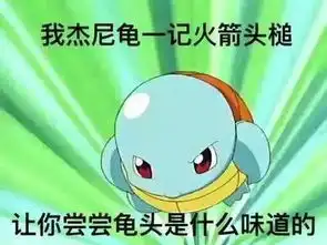  前方大量表情包出没杰尼龟咋就变成憨批代言人了