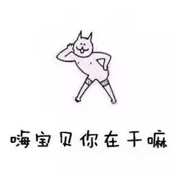 问对方在干嘛的表情包喜