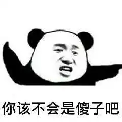  谁有你该不会是个傻子吧表情包