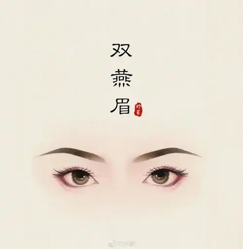  超好看古风眉形,有没有你喜欢的