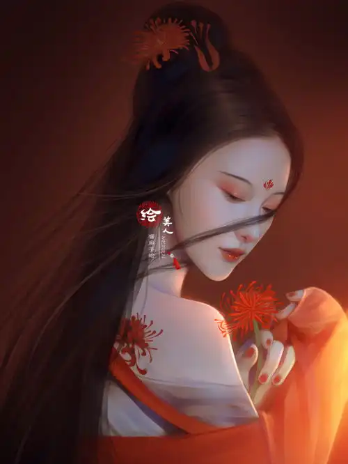  古风女生头像一个人时翻山越岭,两个人时穿过四季