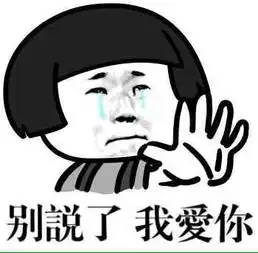  别说了我爱你表情包