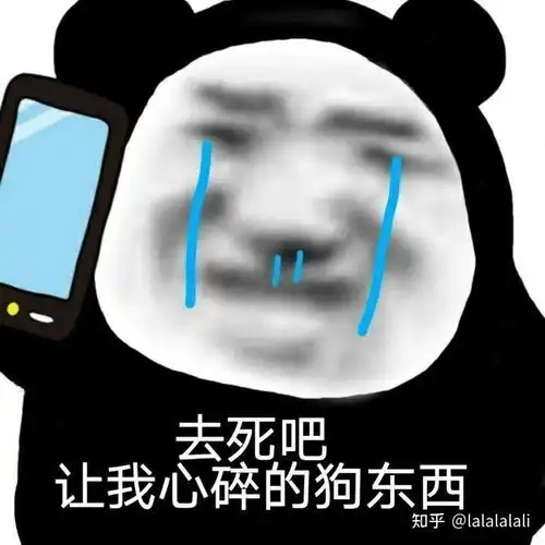  怼那种半天不回你消息的人表情包