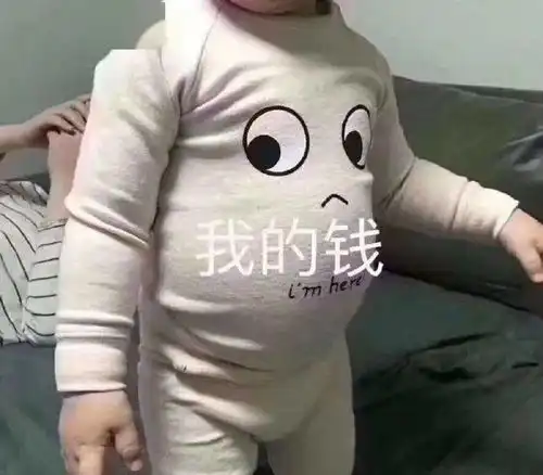  沙雕表情包刚拿到工资的你