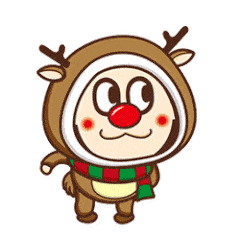 圣诞节表情包绿帽子陈怡