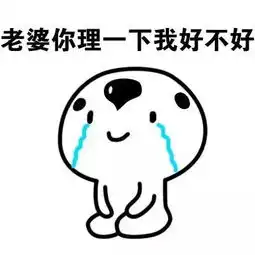  向老婆认错专用表情包