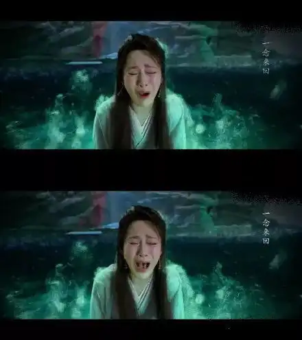  杨紫真的太会哭香蜜又哭到脸变形,假睫毛都掉了