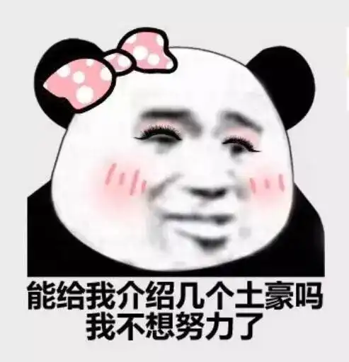  熊猫头表情包i好tm羞涩哦