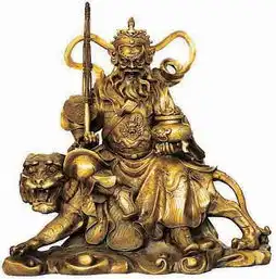  请明白的人帮忙发一些文财神和武财神的相片并且注明,谢谢
