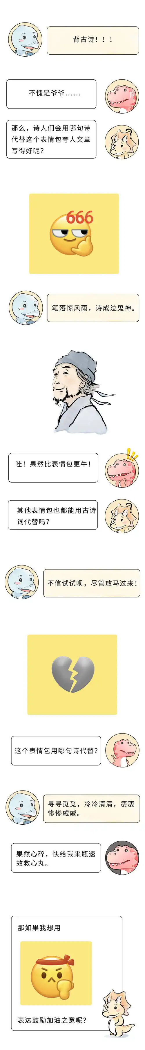  小书院丨没表情包就不会聊天那古人咋办