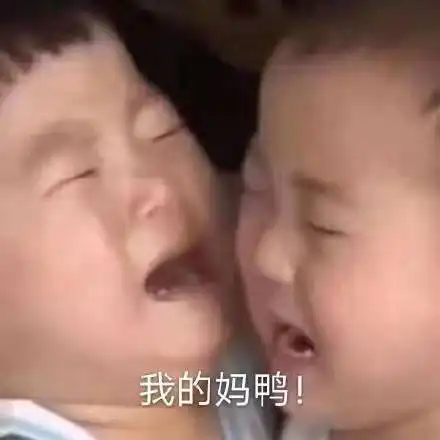  萌娃哭泣表情包合集
