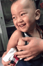 捏脸说爱我表情包gif