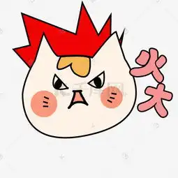 可爱女孩表情包简笔画左手