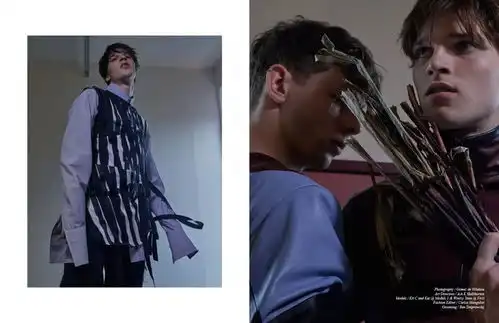  如果说服装是有灵魂带着设计师的思想,那造型师carlosmangubat就是给服装拟写新的故事的创造者