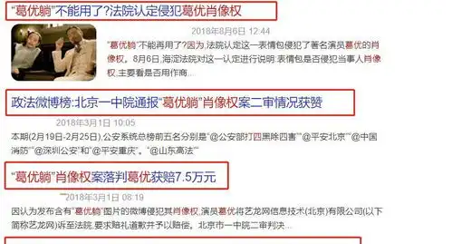  葛优躺让葛优赚大了,4年起诉176次,全部胜诉