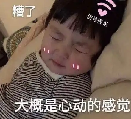 vue表情包心动的感觉