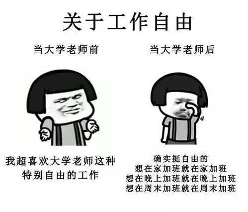  西席当大学老师前vs当大学老师后,一不小心真相了