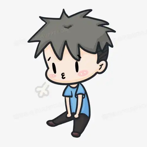  卡通手绘男孩我太难了表情包元素png图片素材免费下载元素png20002000像素
