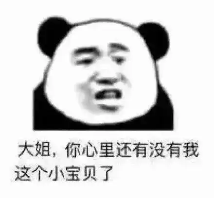 想我了吗表情包熊猫头劳
