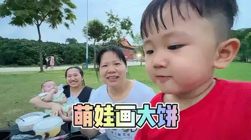  3岁萌娃小嘴真厉害,跟妹妹唠嗑还会画饼,铁石心肠也被萌化了