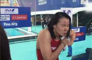  傅园慧表情包走红傅园慧采访表情包gif动图合集