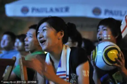  英格兰斯洛文尼亚宁波球迷表情美女呐喊