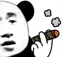  熊猫头可爱搞笑半边脸表情包下载半边脸熊猫头表情包高清无水印极光下载站