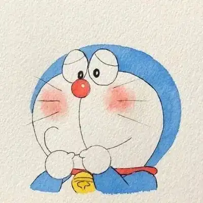 微信哆啦a梦表情包绿帽