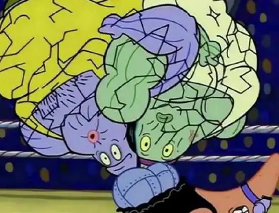  海绵宝宝派大星3个有趣小秘密,自带小背包,还有皇族靠山