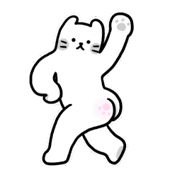  屁屁猫1微信表情