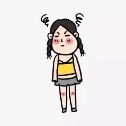 美女的烦恼表情包素材