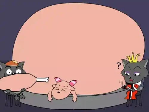  喜羊羊角色集体变胖,懒羊羊肥成肉包,看到美羊羊太可怕