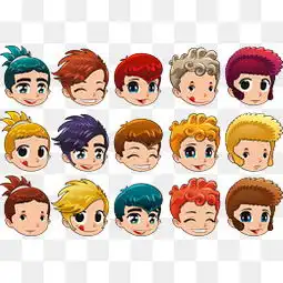  免费下载手绘卡通人物图片大全千库网png