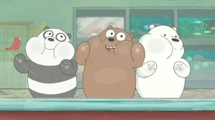  表情如何评价咱们裸熊里咱们的老公白熊,好爱他哦表情