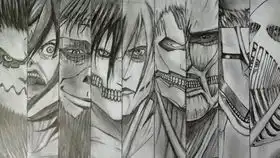 进击的巨人全家福海报壁纸 进击的巨人全家福海报壁纸