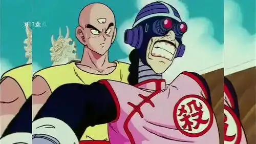  七龙珠用舌头都能杀死人的桃白白,被天津饭瞬间击倒