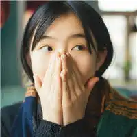 捂嘴看你萌妹子头像qq头像扣扣居