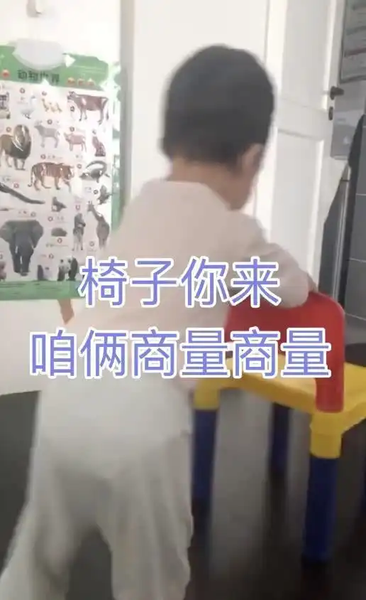  谢楠晒二胎日常,弟弟生气变表情包太像吴所谓,成全家的快乐源泉
