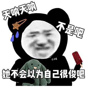 熊猫头表情包i请别对号入座