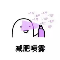  变美喷雾表情包微信头像图片大全