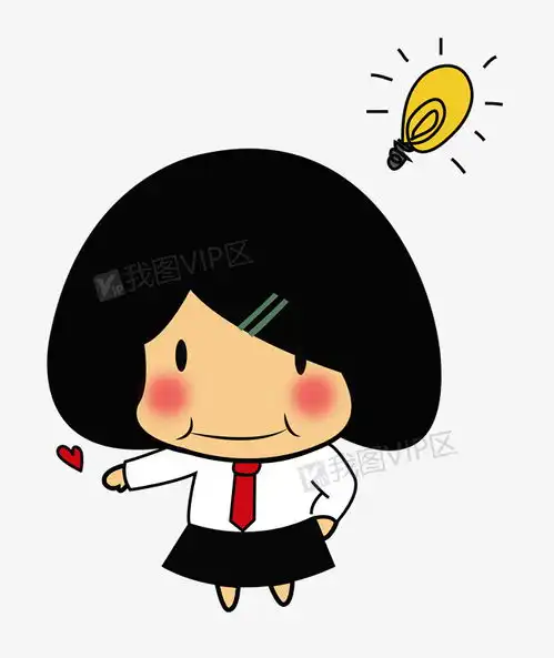  可爱的小女孩表情包png免费下载图片素材ai格式下载动漫人物大全