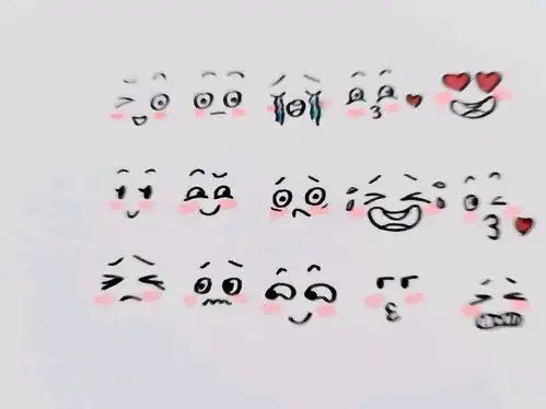  你喜欢什么表情,这里都有手绘